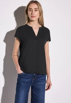 Blouse in effen kleur