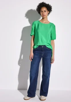 Blouse in effen kleur