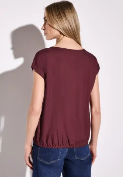 Blouse in effen kleur