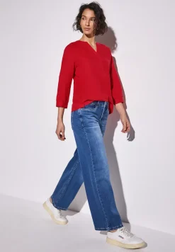 Blouse in effen kleur
