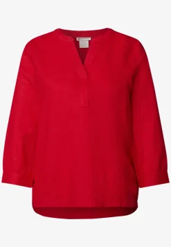 Blouse in effen kleur