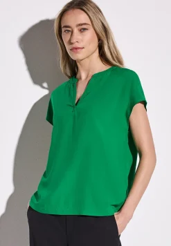 Blouse in effen kleur