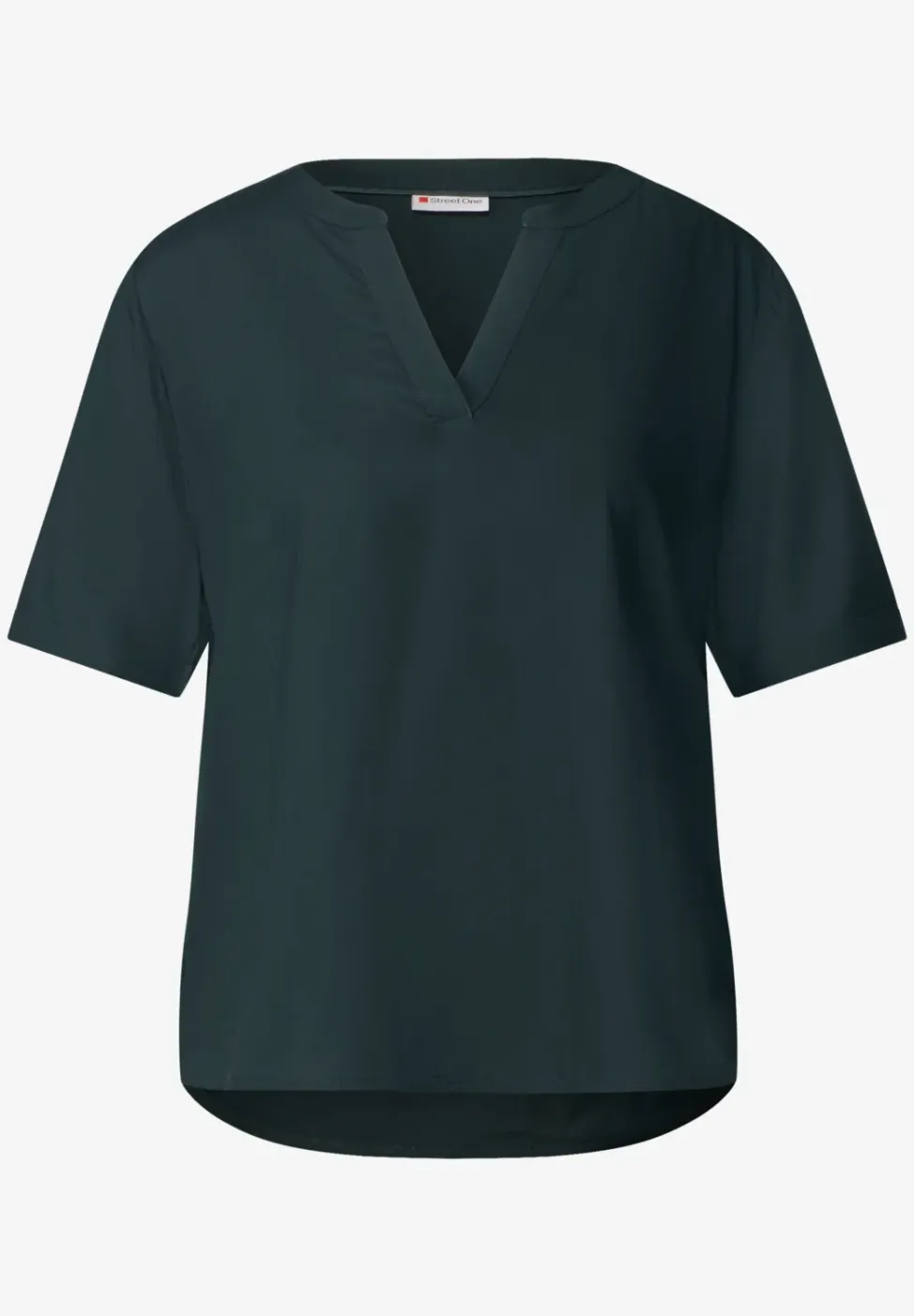 Blouse in effen kleur