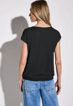 Blouse in effen kleur
