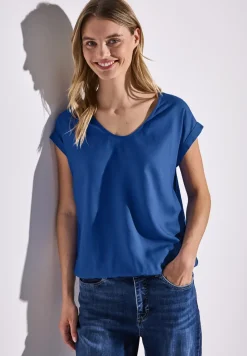 Blouse in effen kleur