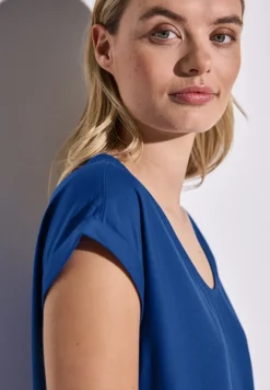 Blouse in effen kleur