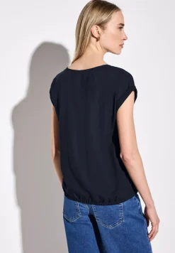 Blouse in effen kleur