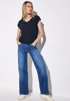 Blouse in effen kleur