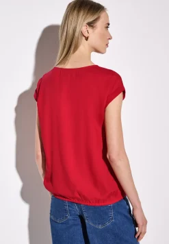 Blouse in effen kleur