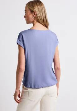 Blouse in effen kleur