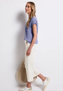 Blouse in effen kleur