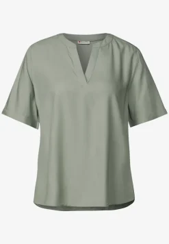 Blouse in effen kleur
