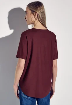 Blouse in effen kleur