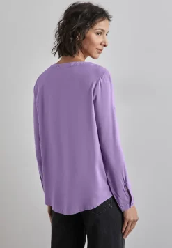 Blouse in effen kleur