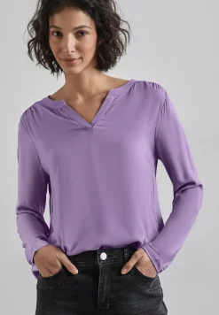 Blouse in effen kleur