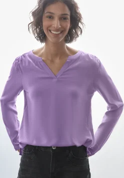 Blouse in effen kleur