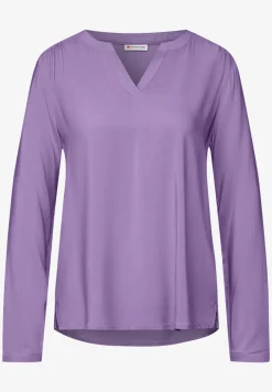 Blouse in effen kleur