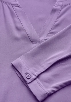 Blouse in effen kleur