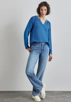 Blouse in effen kleur