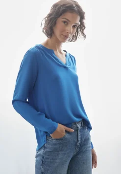 Blouse in effen kleur
