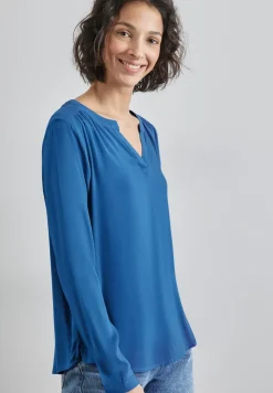 Blouse in effen kleur