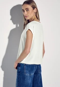 Blouse in effen kleur