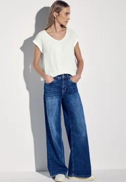 Blouse in effen kleur