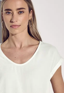 Blouse in effen kleur