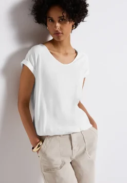 Blouse in effen kleur