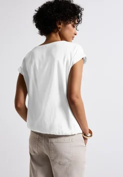 Blouse in effen kleur