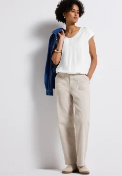 Blouse in effen kleur