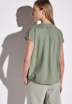 Blouse in effen kleur