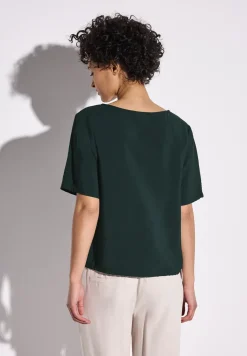 Blouse in effen kleur