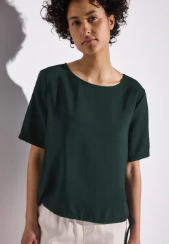 Blouse in effen kleur
