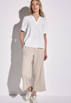 Blouse in effen kleur