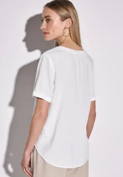 Blouse in effen kleur