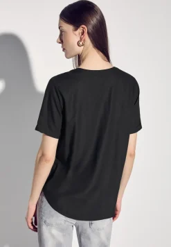 Blouse in effen kleur