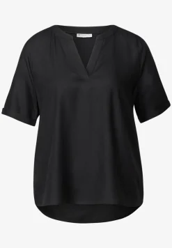 Blouse in effen kleur