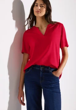 Blouse in effen kleur