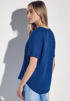 Blouse in effen kleur