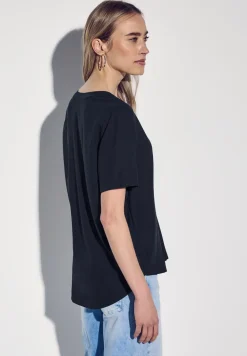 Blouse in effen kleur