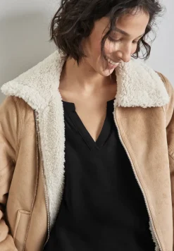 Blouse in effen kleur