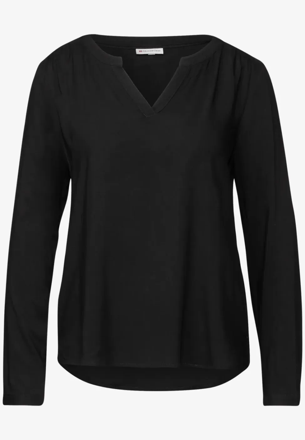 Blouse in effen kleur