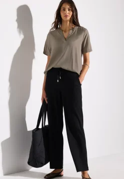 Blouse in effen kleur