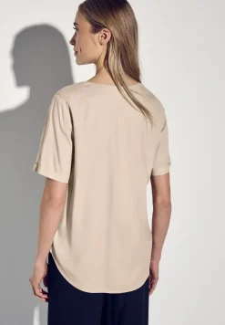 Blouse in effen kleur