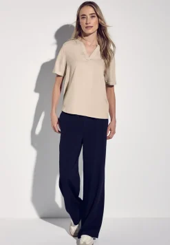 Blouse in effen kleur