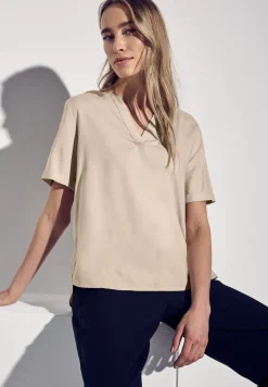 Blouse in effen kleur
