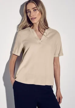 Blouse in effen kleur