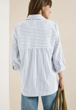 Blouse in seersucker kwaliteit