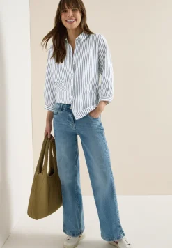 Blouse in seersucker kwaliteit
